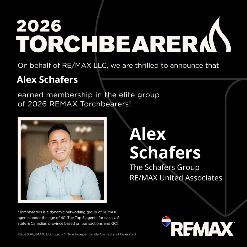 Alex Schafers Named 2026 RE/MAX Torchbearer for Sixth Consecutive Year